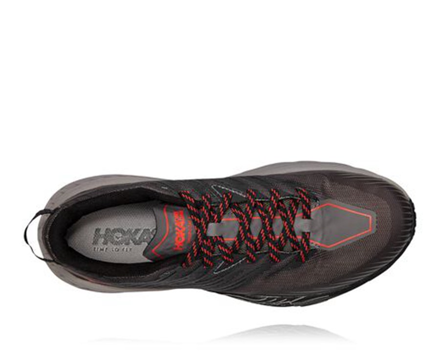 Chaussure Trail Hoka One One Speedgoat 4 Homme - Noir - XVA-309624